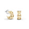 Belle Époque Reel Yellow Gold Earrings, 5.7mm